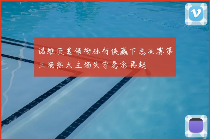 诺维茨基领衔独行侠赢下总决赛第三场热火主场失守悬念再起